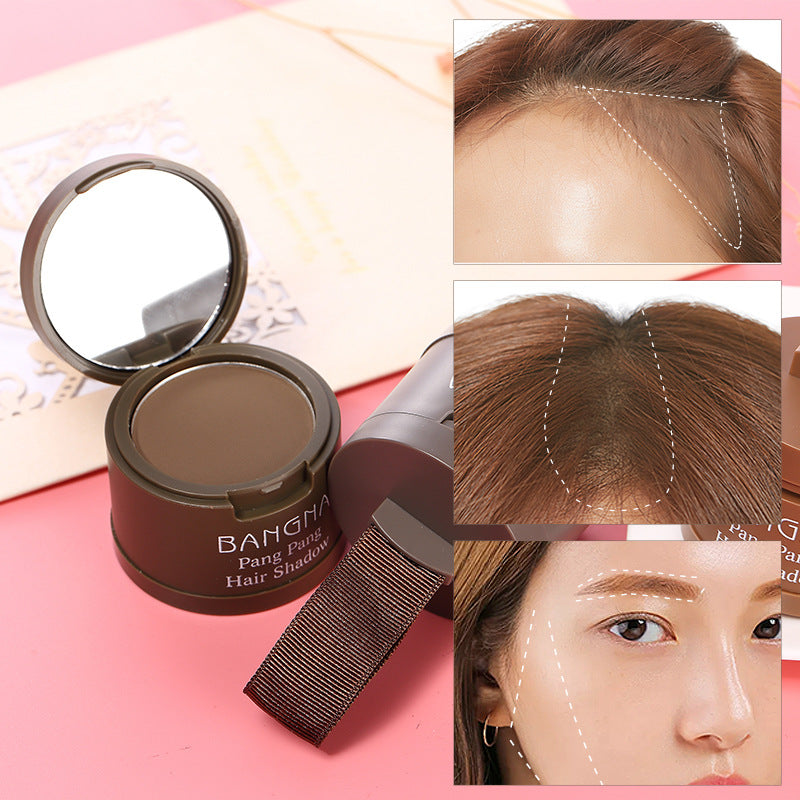 Hairline Shadow Powder Natural Instant Hairline Filling Repair Hair Tool Unisex Hair Fluffy Powder Bald Coverage - 2bazar4