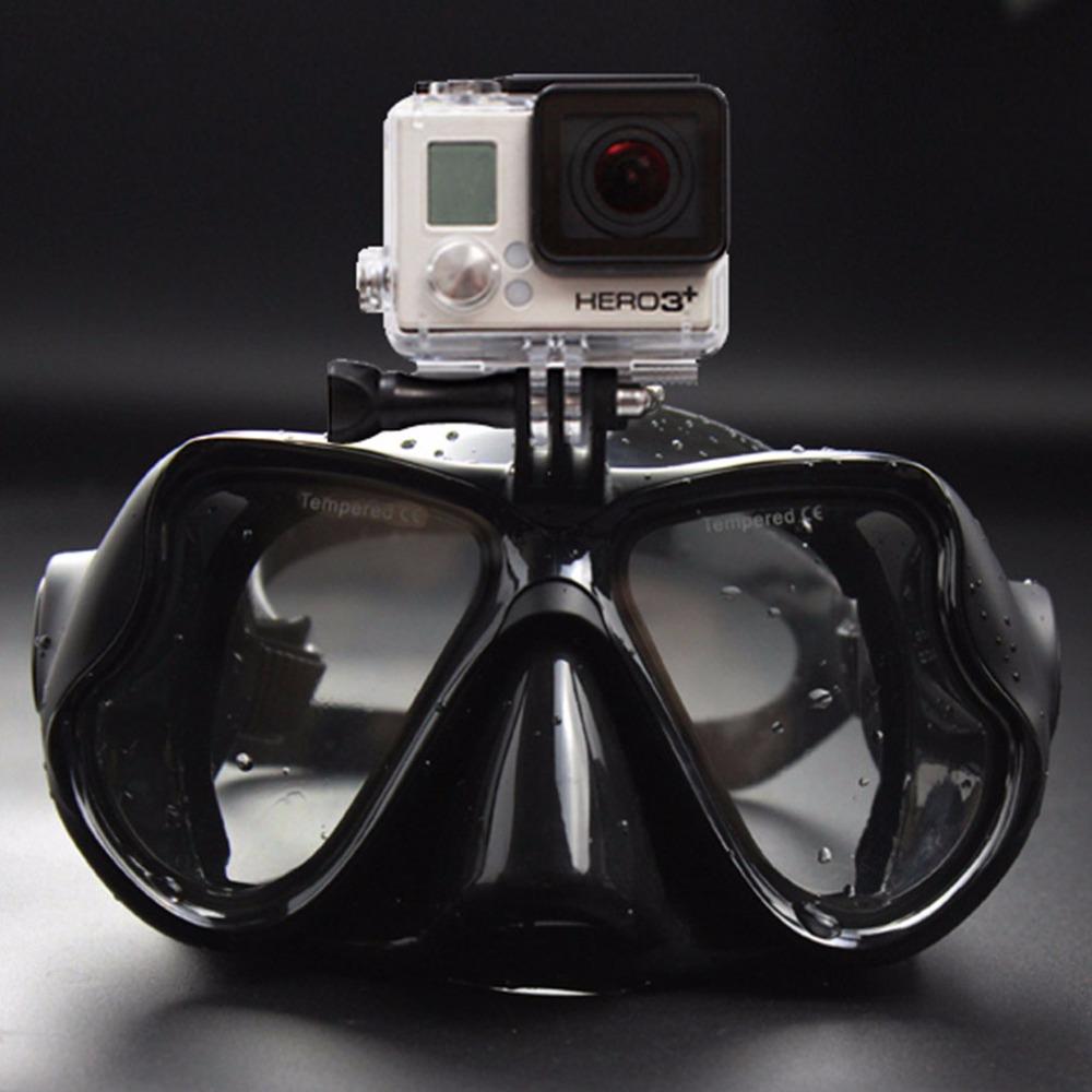 Underwater Camera Diving Mask Scuba Snorkel Swimming Goggles for GoPro Xiaomi SJCAM Sports Camera - 2bazar4