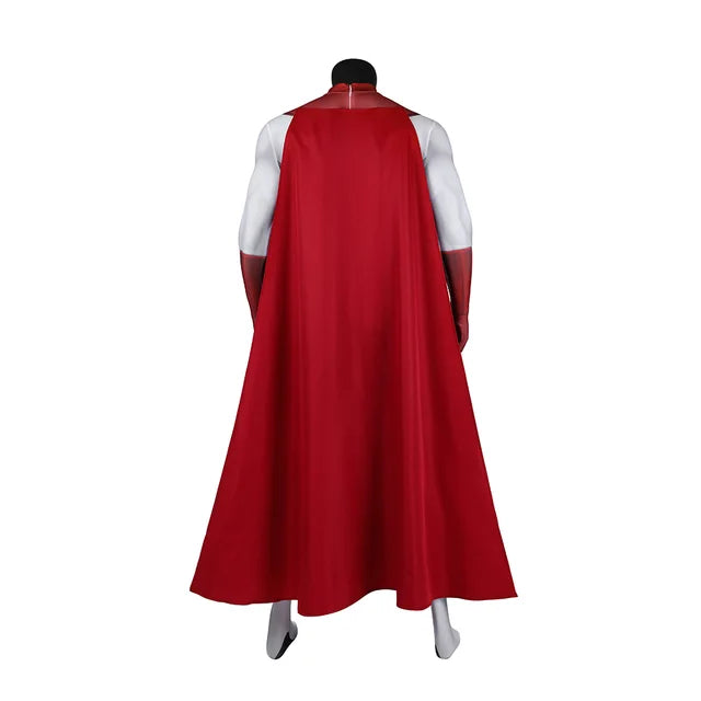 Omni Man Cosplay Costume Jumpsuit Cloak Invincible 2 Men Disgusie Halloween Carnival Party eprolo
