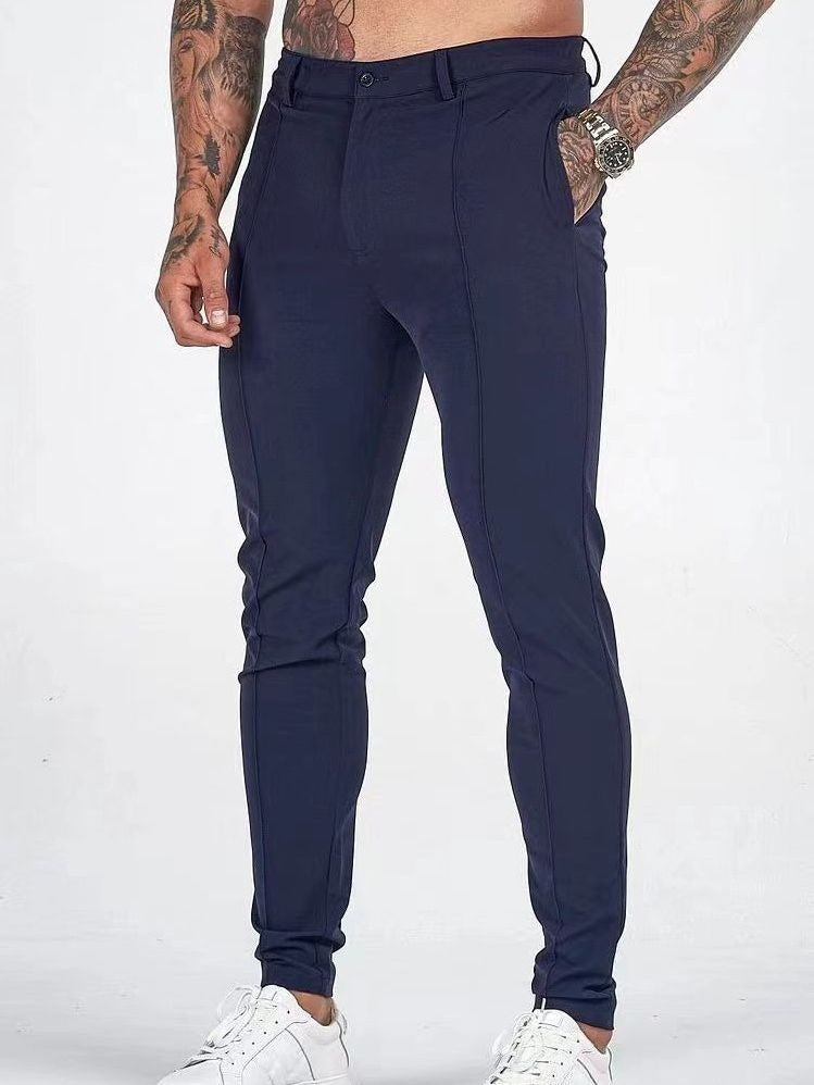 Hot selling casual pants in spring and summer, new men's outdoor slim fit pants, straight leg sports pants in summer - 2bazar4