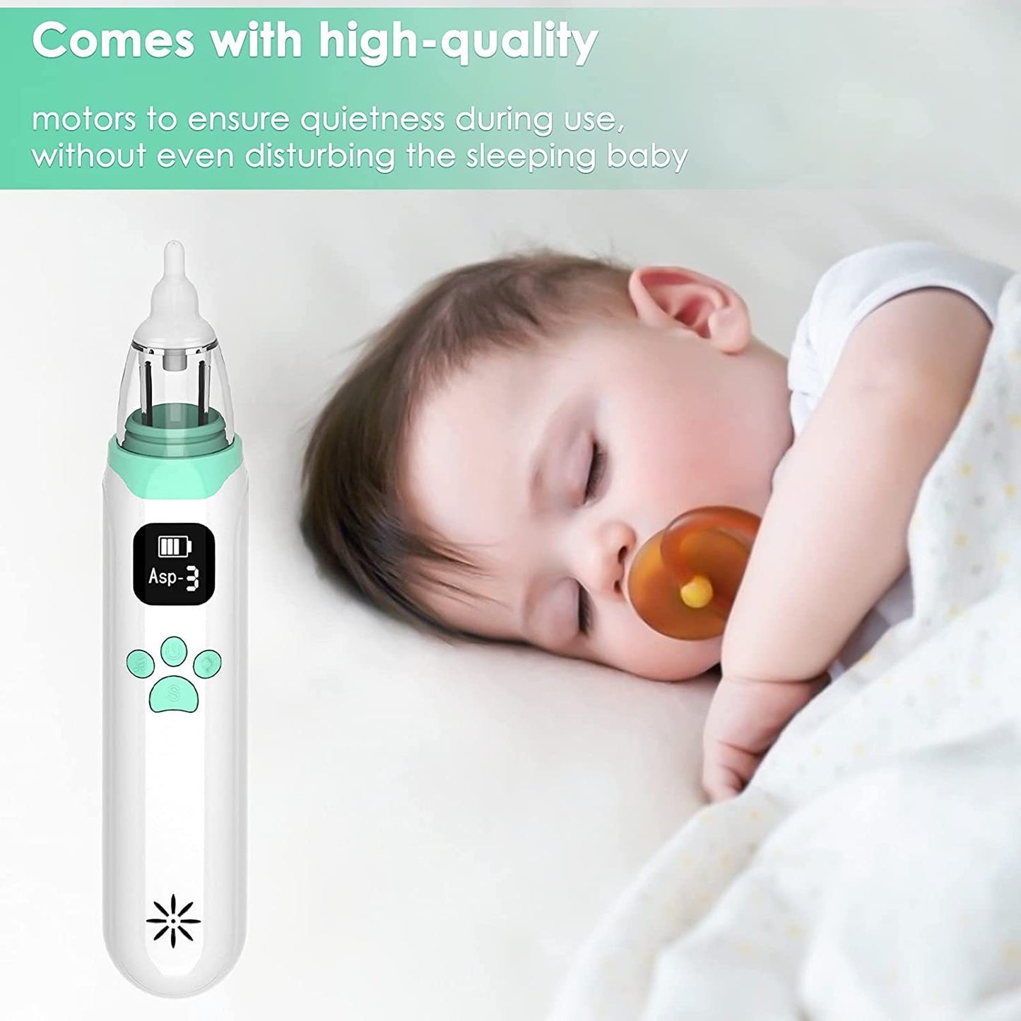 Electric Baby Nasal Aspirator - 2bazar4