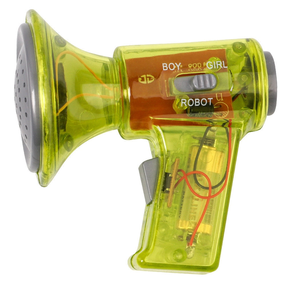Funny Multi Voice Changer Amplifier 3 Different Voices Fun Toy Speaker Kids Gift Educational Children Kids Toys Birthday Gifts - 2bazar4