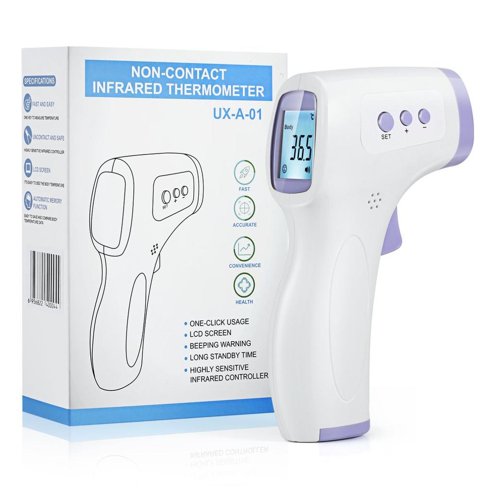 Non-Contact Adult Kids Body Forehead Infrared Thermometer Gun Medical Digital Thermometer Laser Temperature Measurement Tool - 2bazar4
