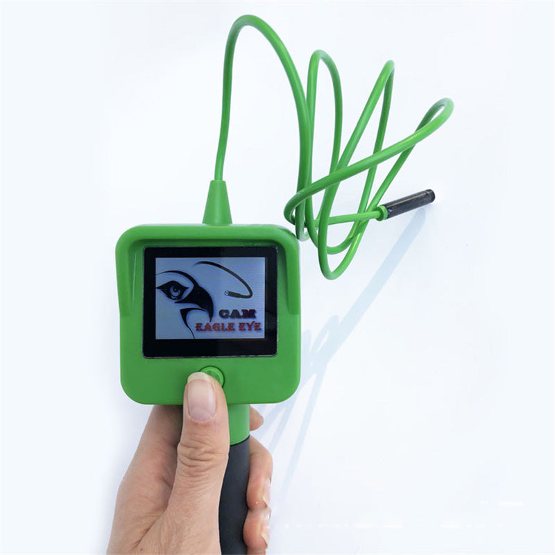 Endoscope Camera With 2.4 Inch Color Liquid LCD Screen 1.2m Gooseneck Cable Handheld Monitor Tube Inspection Borescope Camera - 2bazar4