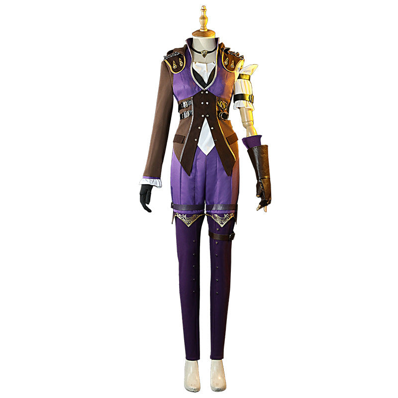 Game LOL Caitlyn Cosplay Costumes The Sheriff of Piltover Arcane Caitlyn Suit Halloween Carnival League of Legends Caitlyn eprolo