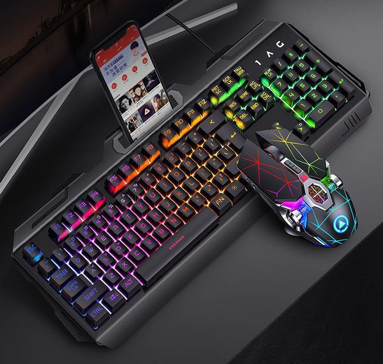 Keyboard Mouse Headset Gaming Set - 2bazar4