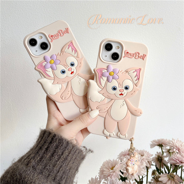 Cute Lingna Belle suitable for iPhone13pro mobile phone shell Apple 8p/xsmax soft iPhone 12 silicone 11 - 2bazar4