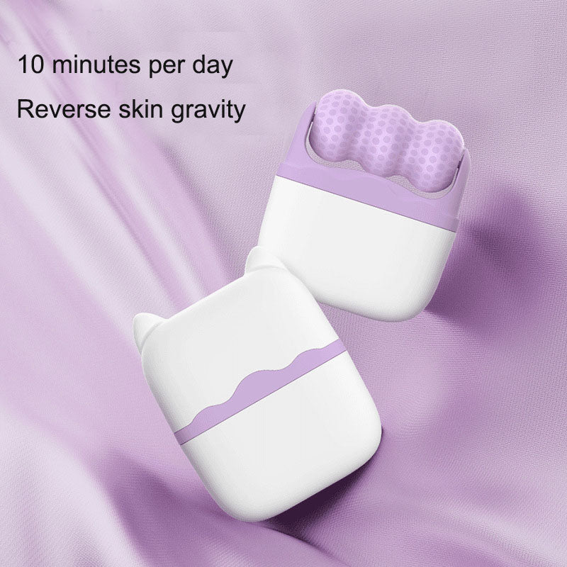Cold compress device dual head roller 2-in-1 to relieve edema and cool down multifunctional massager delicate - 2bazar4