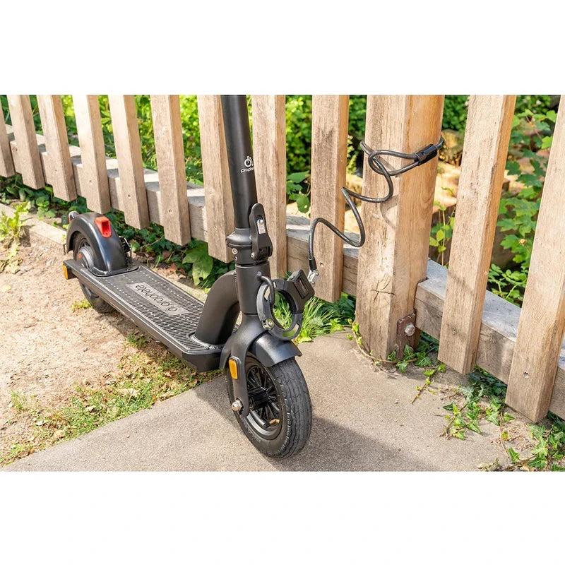 Heavy Duty Security Lock for Scooters, Bicycles, Prams, Black, High-Tech ABS Coated Ideal Scooter Lock for E-Scooter Motorcycle - 2bazar4