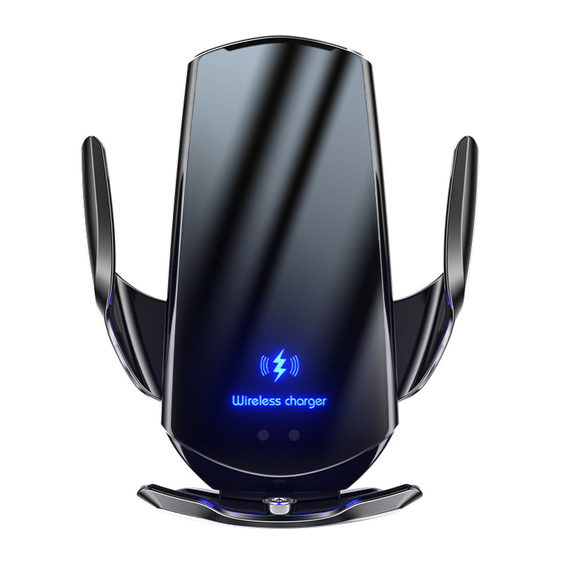 Q3 car wireless charging mobile phone holder 15W induction opening and closing car navigation stand supplies - 2bazar4