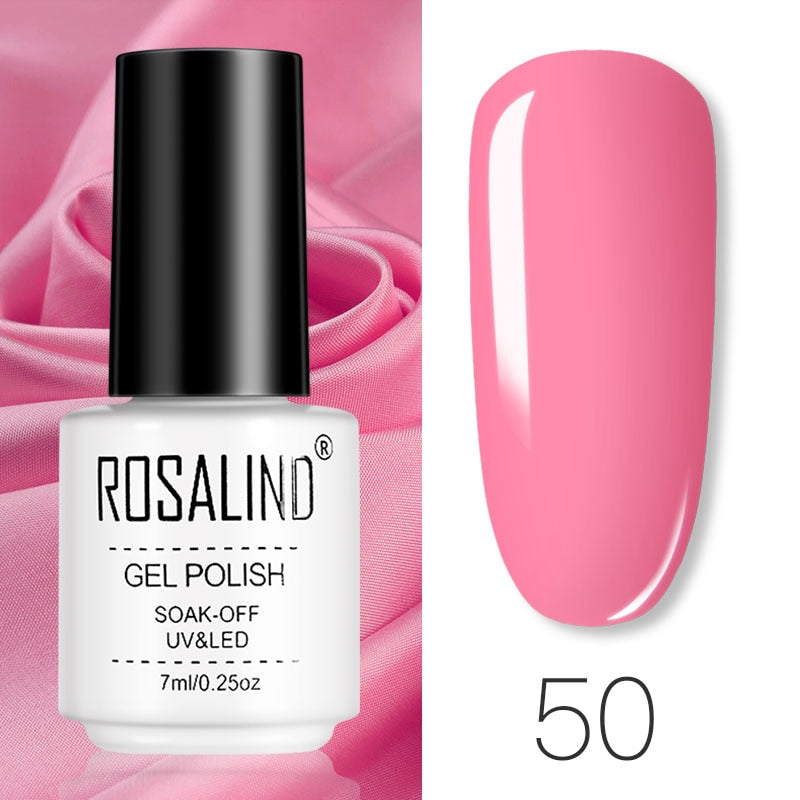 ROSALIND Gel Polish Set Manicure for Nails Semi Permanent Vernis top coat UV LED Gel Varnish Soak Off Nail Art Gel Nail Polish - 2bazar4