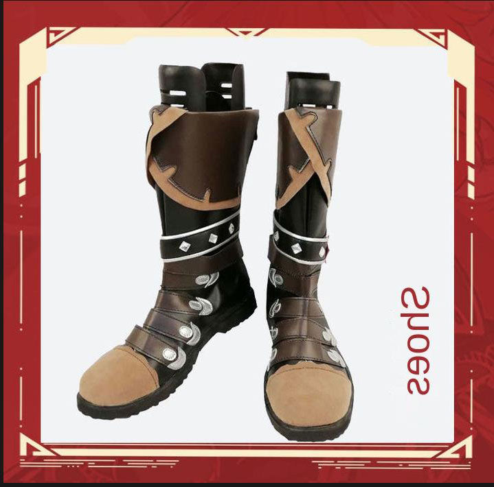 Genshin Impact cos clothes Duluk cos game full suit cosplay clothing matching shoes eprolo