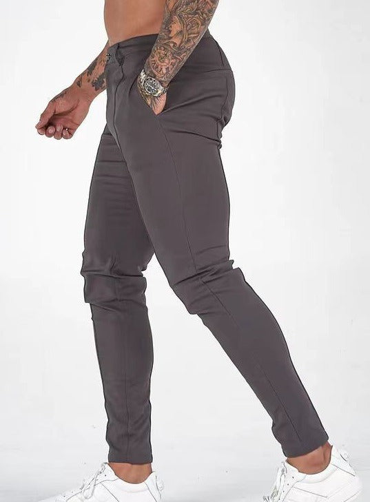 Hot selling casual pants in spring and summer, new men's outdoor slim fit pants, straight leg sports pants in summer - 2bazar4