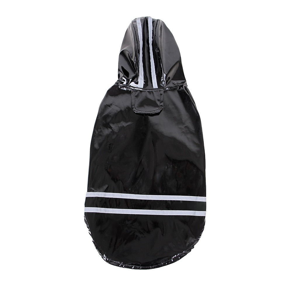 Summer Outdoor Puppy Pet Rain Coat S-XL Hoody Waterproof Jackets PU Raincoat for Dogs Cats Apparel Clothes - 2bazar4