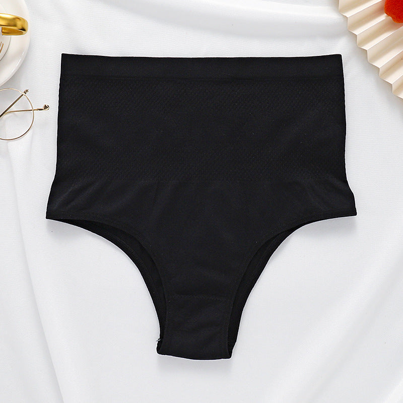 Seamless mid-high waist panties, tummy-tightening, waist-slimming and height-slimming elastic briefs for women - 2bazar4