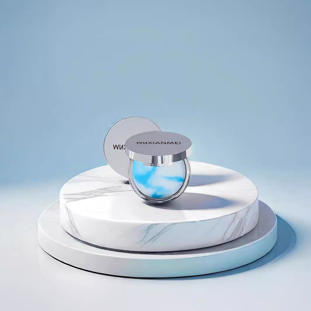 Makeup Long Lasting Setting Powder Pressed Cream Waterproof Colorless Matte Setting Pressing Powder Compact - 2bazar4