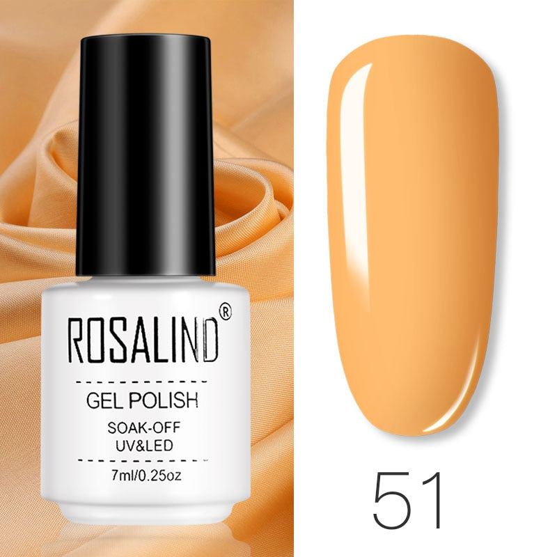 ROSALIND Gel Polish Set Manicure for Nails Semi Permanent Vernis top coat UV LED Gel Varnish Soak Off Nail Art Gel Nail Polish - 2bazar4