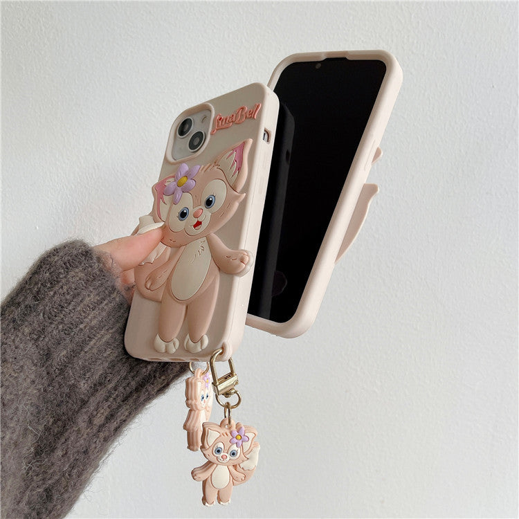 Cute Lingna Belle suitable for iPhone13pro mobile phone shell Apple 8p/xsmax soft iPhone 12 silicone 11 - 2bazar4