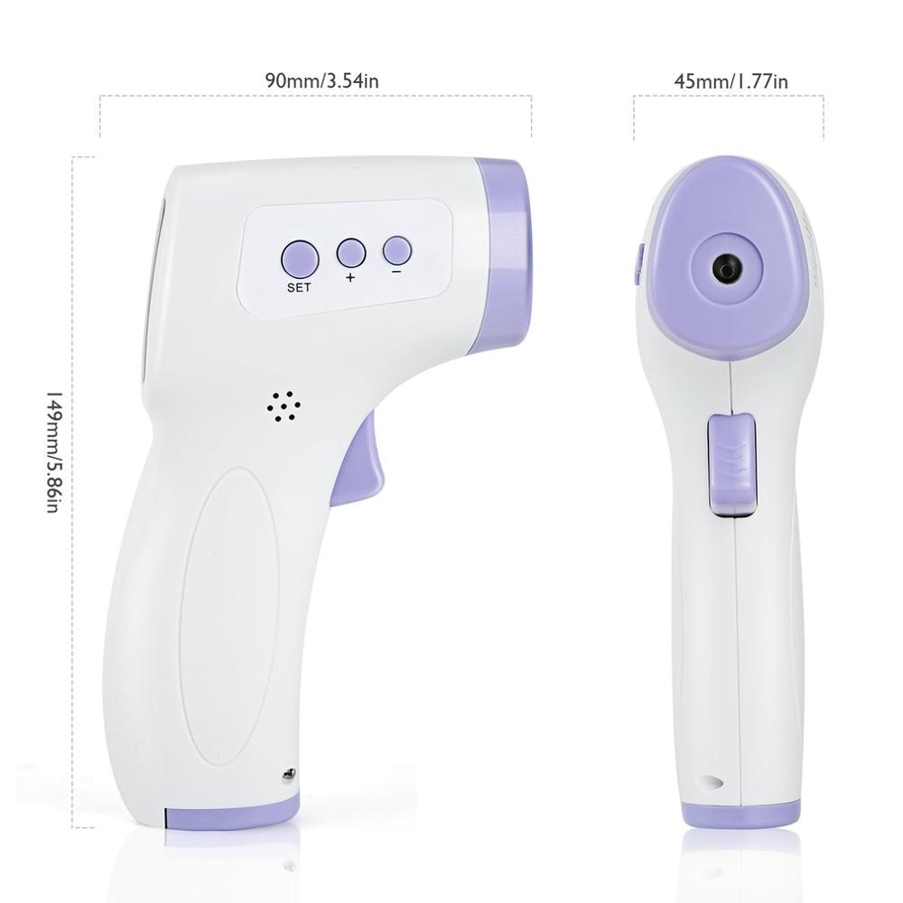 Non-Contact Adult Kids Body Forehead Infrared Thermometer Gun Medical Digital Thermometer Laser Temperature Measurement Tool - 2bazar4
