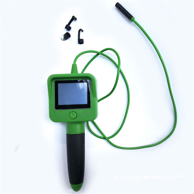Endoscope Camera With 2.4 Inch Color Liquid LCD Screen 1.2m Gooseneck Cable Handheld Monitor Tube Inspection Borescope Camera - 2bazar4