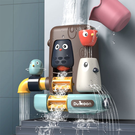 Bath Toys Pipeline Water Spray Shower Game Elephant Bath Baby Toy for Children Swimming Bathroom Bathing Shower Kids Toy - 2bazar4