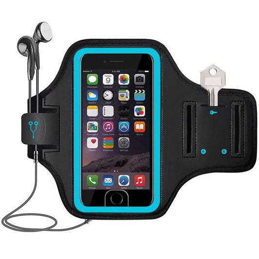 Outdoor Sports Running Mobile Phone Arm Strap iPhone 6 6 7 8/plus Fitness Arm Sleeve Mobile Phone Arm Bag - 2bazar4