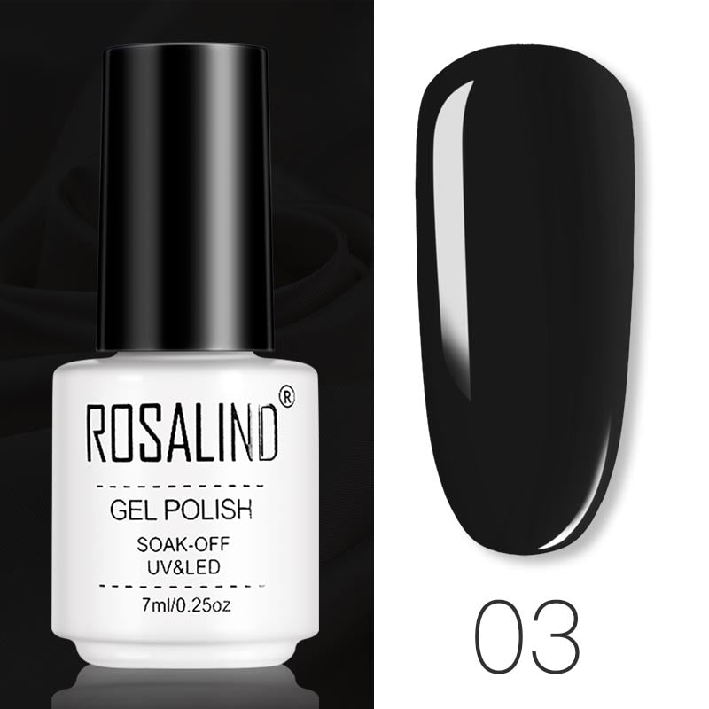 ROSALIND Gel Polish Set Manicure for Nails Semi Permanent Vernis top coat UV LED Gel Varnish Soak Off Nail Art Gel Nail Polish - 2bazar4