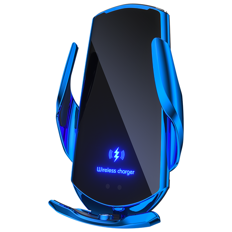 Q3 car wireless charging mobile phone holder 15W induction opening and closing car navigation stand supplies - 2bazar4