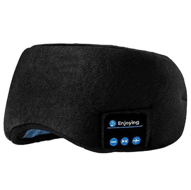 3D Bluetooth Eye Mask Headset Wireless Music Bluetooth Eye Mask New Sleep Bluetooth Eye Mask Stereo - 2bazar4