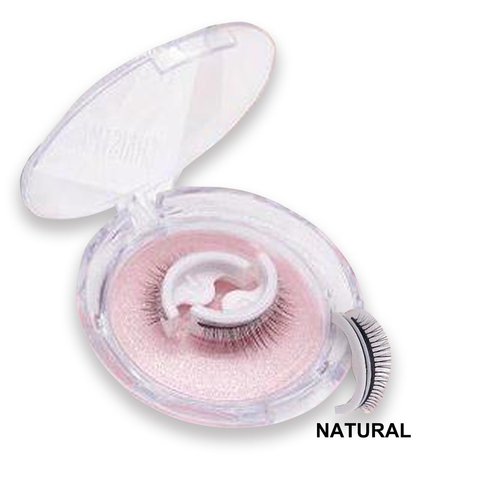 Reusable 3D Mink Lashes Natural False Eyelashes Self Adhesive Fake Glue Free Makeup Eyelash Extension Silk - 2bazar4