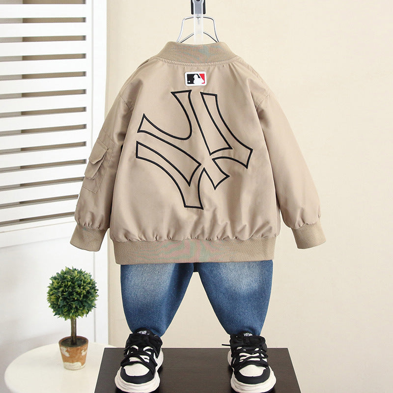 Boys Autumn Baseball Jacket - product image 7