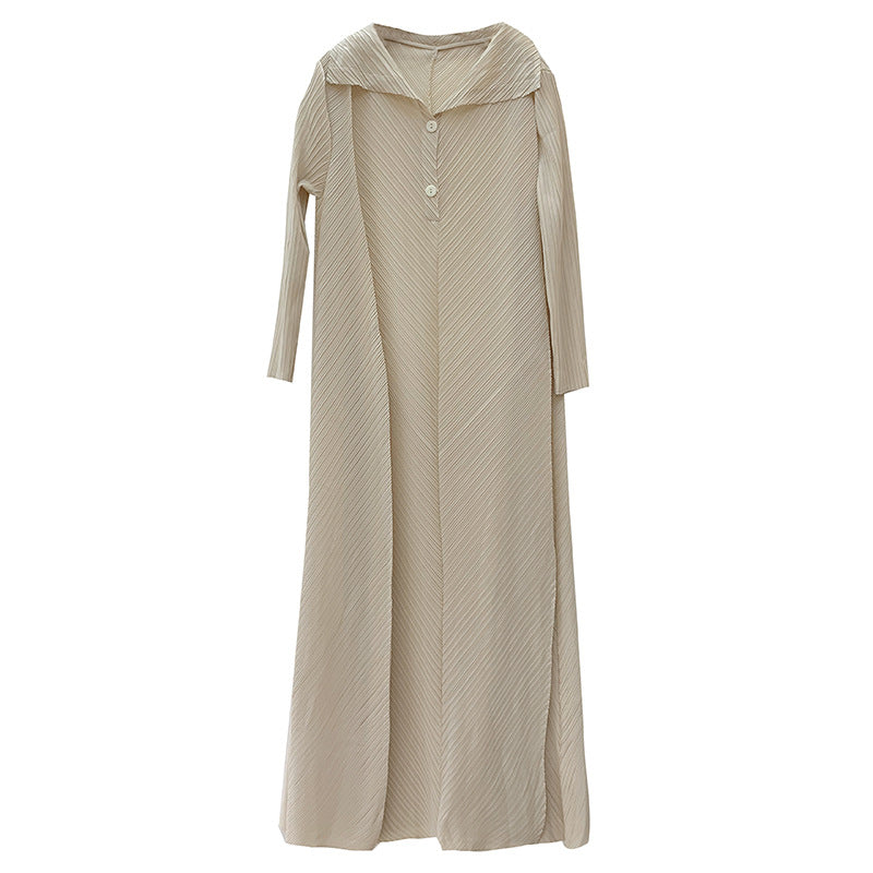 Middle Eastern women's clothing Dubai robe dress women's plus size floral bud skirt high-end apricot long skirt - 2bazar4