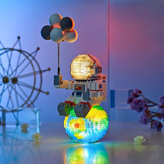 Micro Particles Lego Toy Building Blocks Astronaut Boys And Girls Series Astronaut Educational Toys - 2bazar4