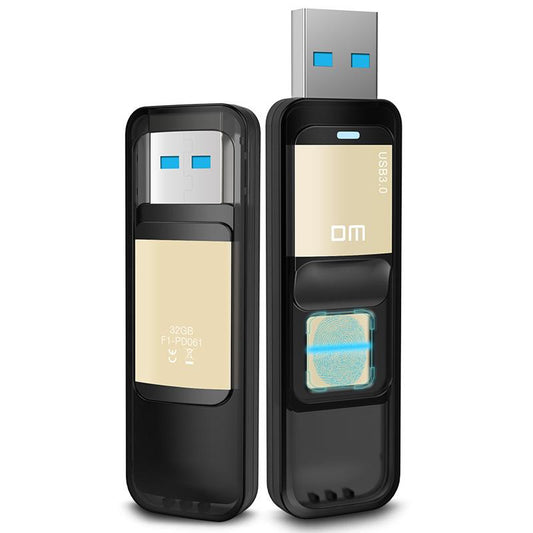 DM PD061 USB3.0 32G 64G High-speed Recognition Fingerprint Encrypted Pen Drive Security Memory USB Stick - 2bazar4