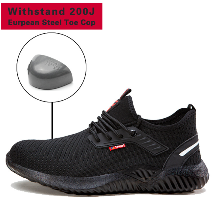 Safety Shoes for Men Puncture Proof Security - 2bazar4