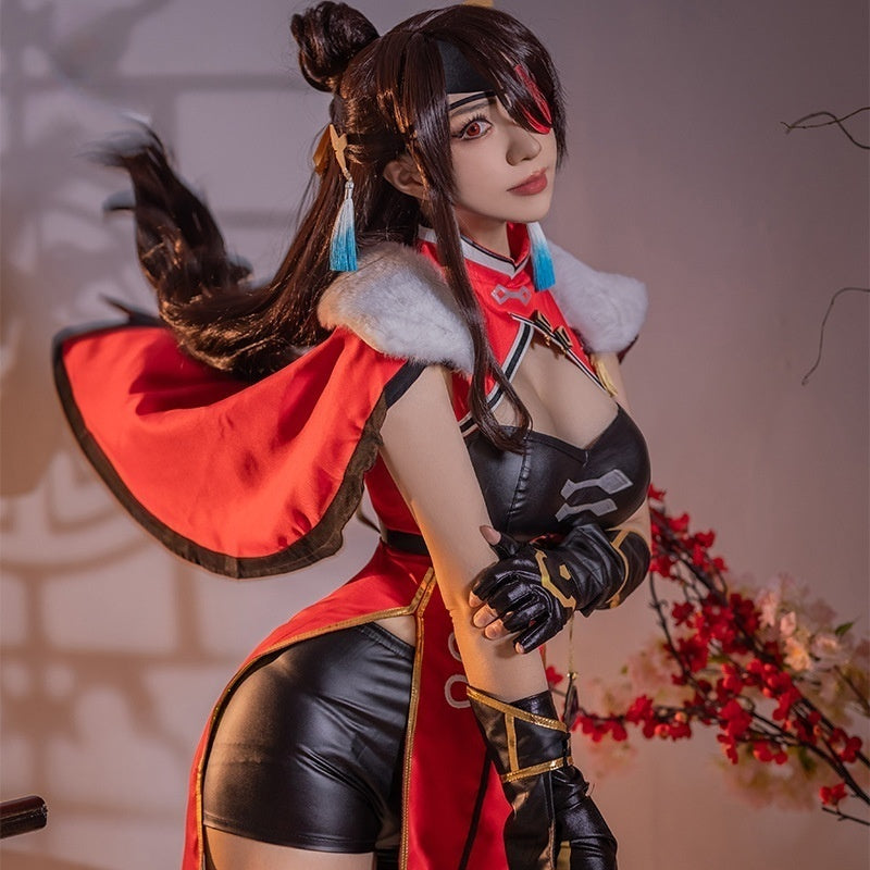 Genshin Impact Heavy Cloud Big Dipper Autumn COS Coronaless Dragon King Royal Sister Full Set Cloak Anime Cosplay