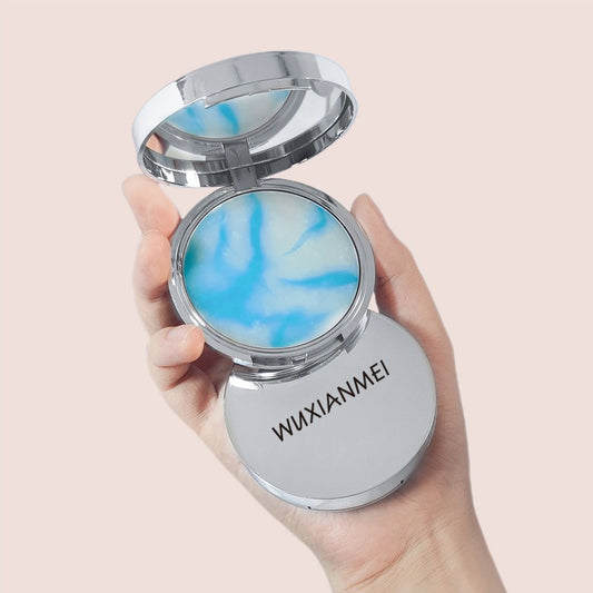 Makeup Long Lasting Setting Powder Pressed Cream Waterproof Colorless Matte Setting Pressing Powder Compact - 2bazar4