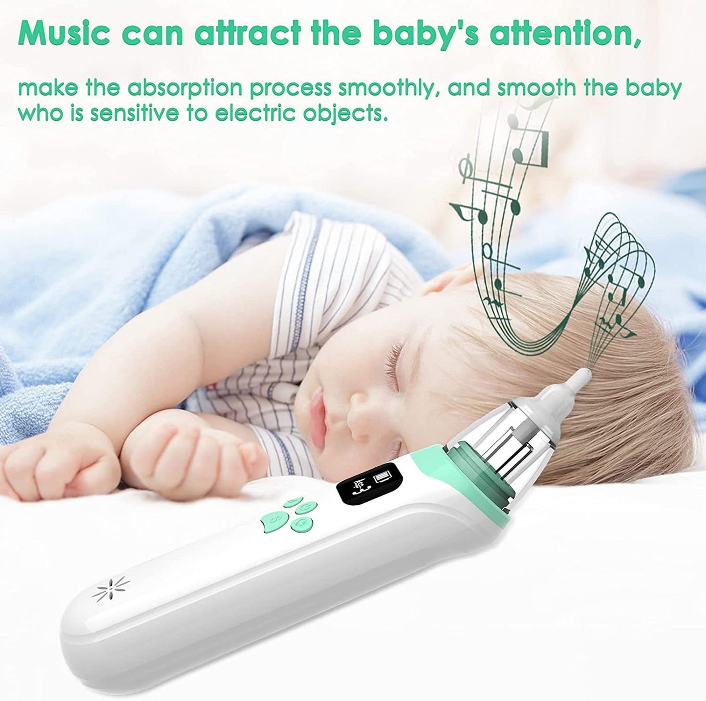 Electric Baby Nasal Aspirator - 2bazar4