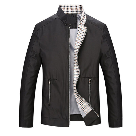 Leisure business men jacket zipper coat - 2bazar4