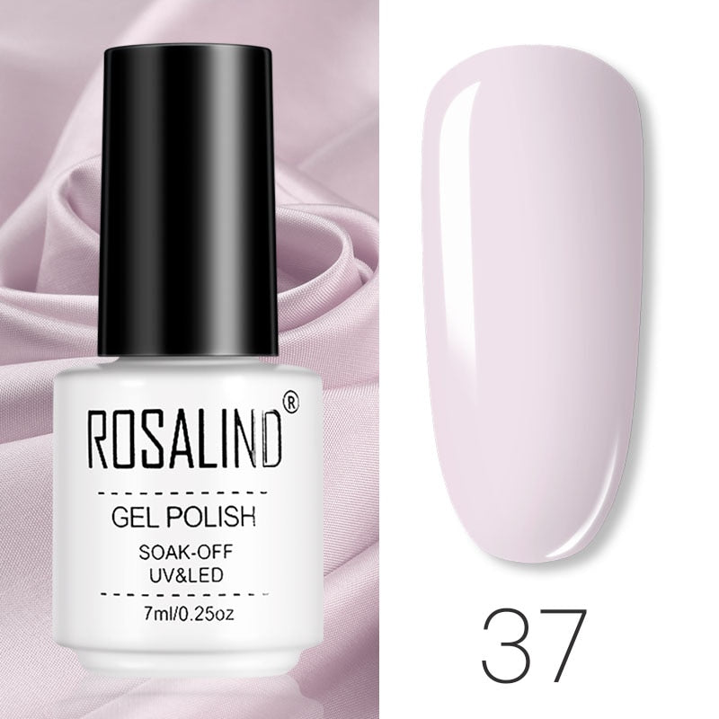 ROSALIND Gel Polish Set Manicure for Nails Semi Permanent Vernis top coat UV LED Gel Varnish Soak Off Nail Art Gel Nail Polish - 2bazar4