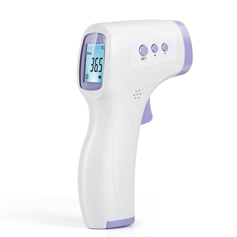 Non-Contact Adult Kids Body Forehead Infrared Thermometer Gun Medical Digital Thermometer Laser Temperature Measurement Tool - 2bazar4
