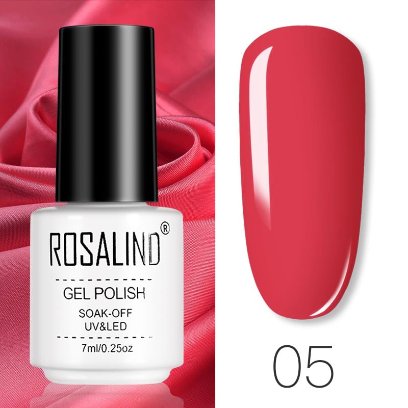 ROSALIND Gel Polish Set Manicure for Nails Semi Permanent Vernis top coat UV LED Gel Varnish Soak Off Nail Art Gel Nail Polish - 2bazar4