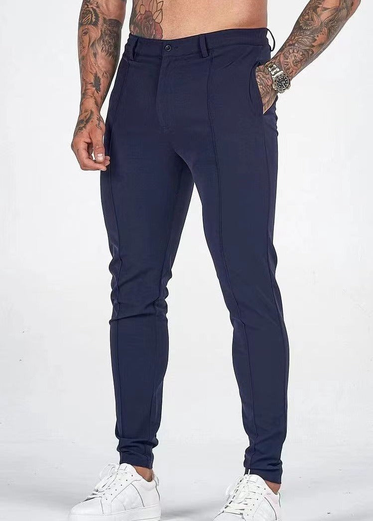 Hot selling casual pants in spring and summer, new men's outdoor slim fit pants, straight leg sports pants in summer - 2bazar4