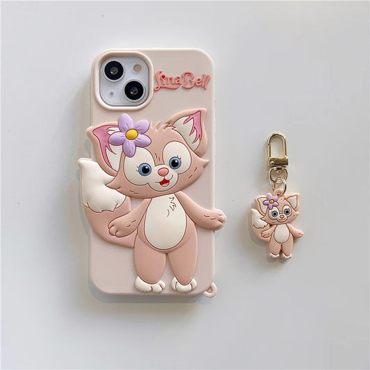Cute Lingna Belle suitable for iPhone13pro mobile phone shell Apple 8p/xsmax soft iPhone 12 silicone 11 - 2bazar4