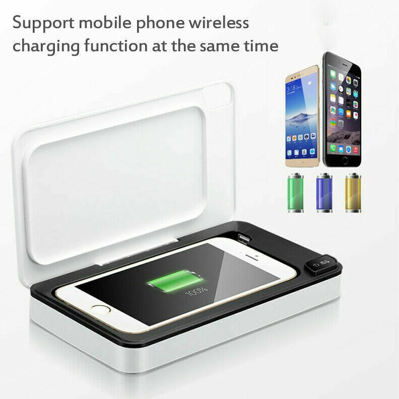 Portable Uv Sterilizer Box Mobile Phone Sanitizer Case For Phone Mice Toothbrush Mask Sterilization Box 1 Set - 2bazar4