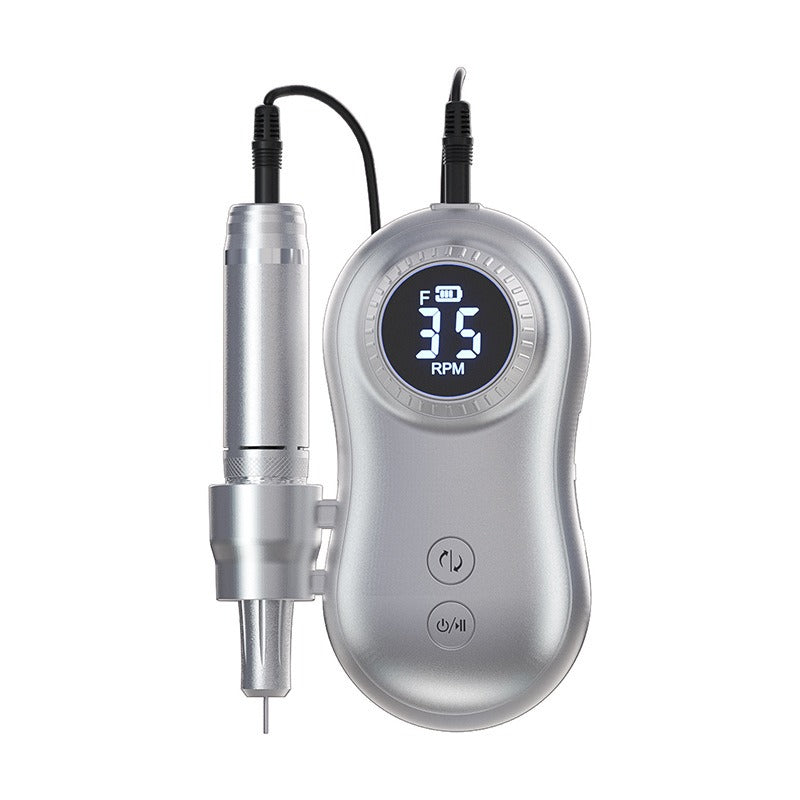 Portable Electric Nail Drill Manicure Machine Nail Pedicure Tools PM Electric Nail Drill - 2bazar4