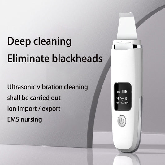 New Ultrasonic Skin Shovel Blackhead Shovel Beauty Instrument Facial Pore Cleaning Blackhead Shovel Skin Knife - 2bazar4