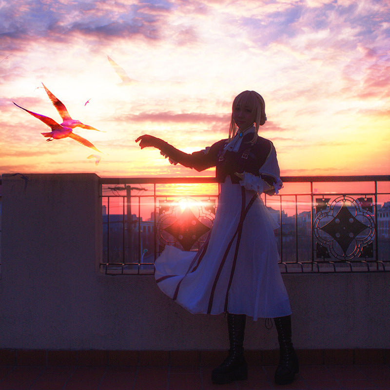 Violet Eternal Garden cosplay costume Beijing Purple Violet Violet Eve Gaden cosplay costume