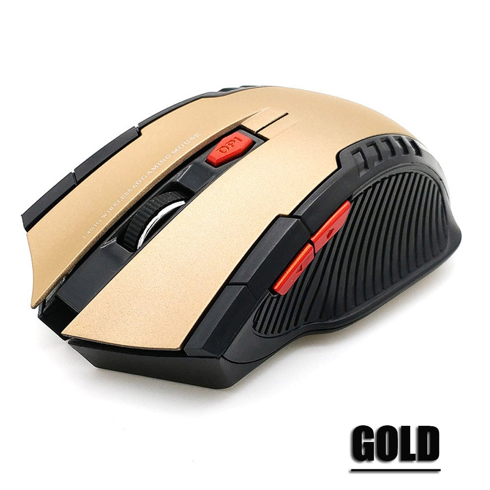 2.4GHz Wireless Mice With USB Receiver Gamer 2000DPI Mouse For Computer PC Laptop - 2bazar4