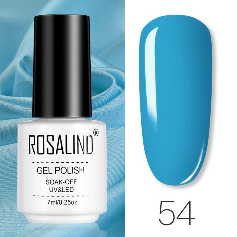 ROSALIND Gel Polish Set Manicure for Nails Semi Permanent Vernis top coat UV LED Gel Varnish Soak Off Nail Art Gel Nail Polish - 2bazar4